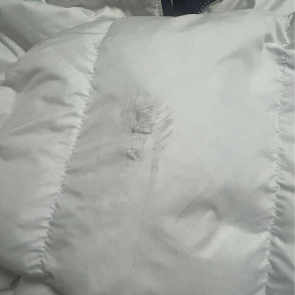 {Black and White 1996 Nuptse Puffer Jacket} - Picture 5 of 6